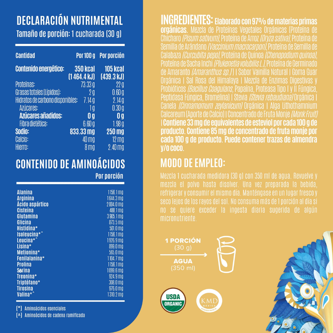 Falcon Protein - Rendimiento Vegetal Orgánico