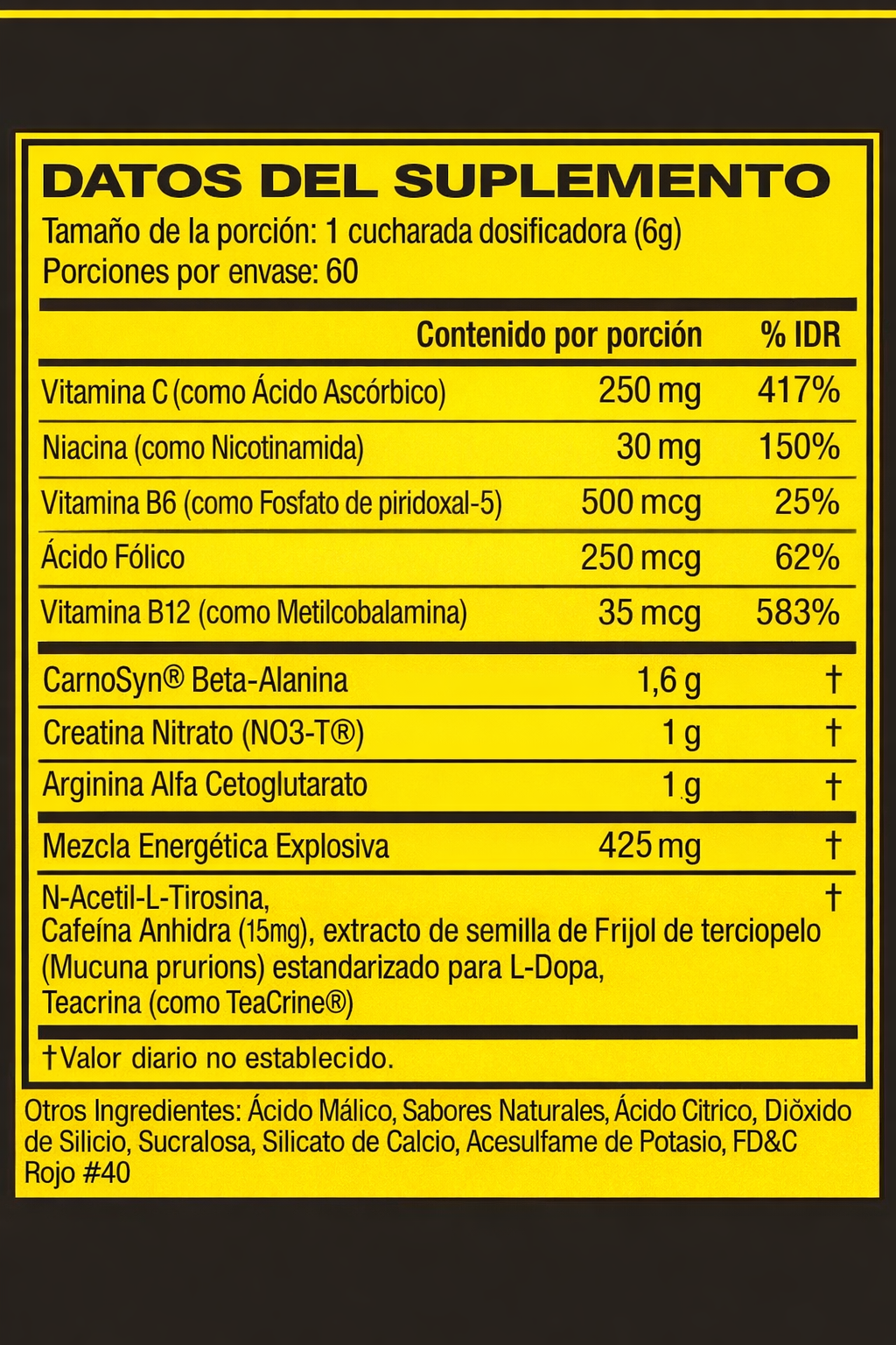 Cellucor C4 Original - Energía Explosiva