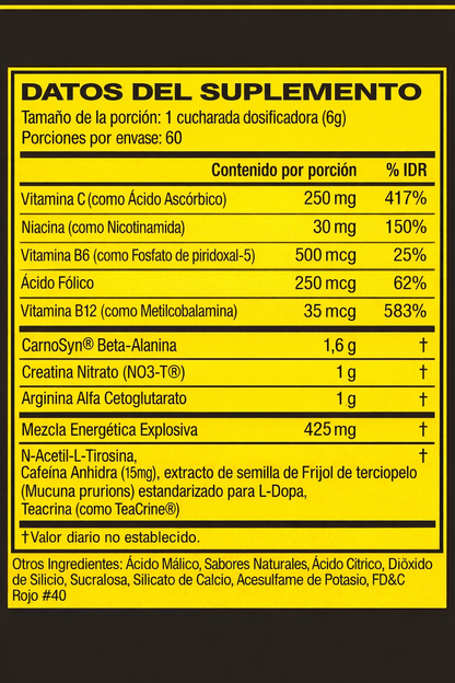 Cellucor C4 Original - Energía Explosiva