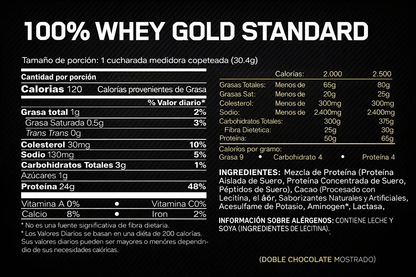 100% Whey Gold Standard - La Referencia Mundial