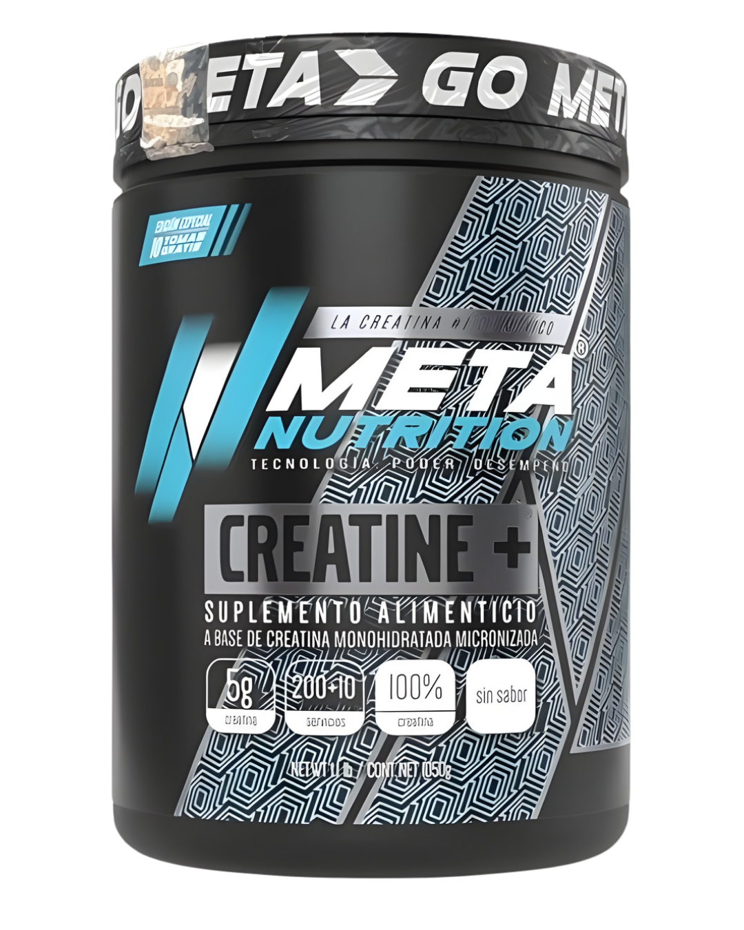 Meta Nutrition Creatina Monohidratada - Pureza y Fuerza